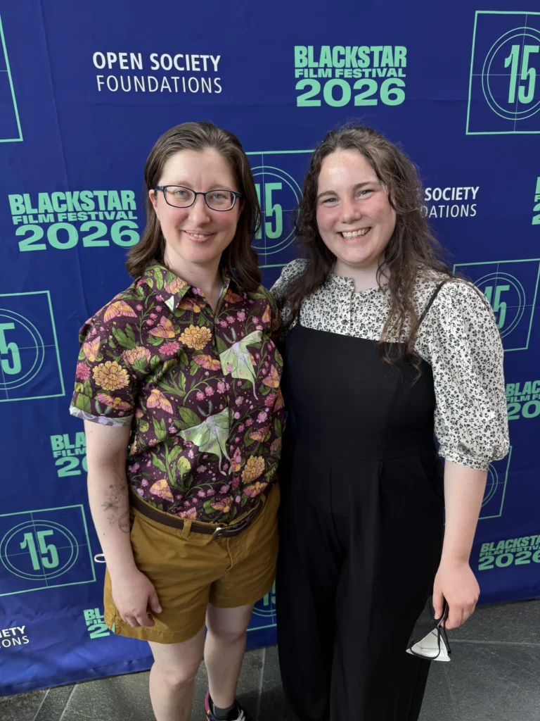 Brittany's sister, Rachel Patterson drove in for the screening