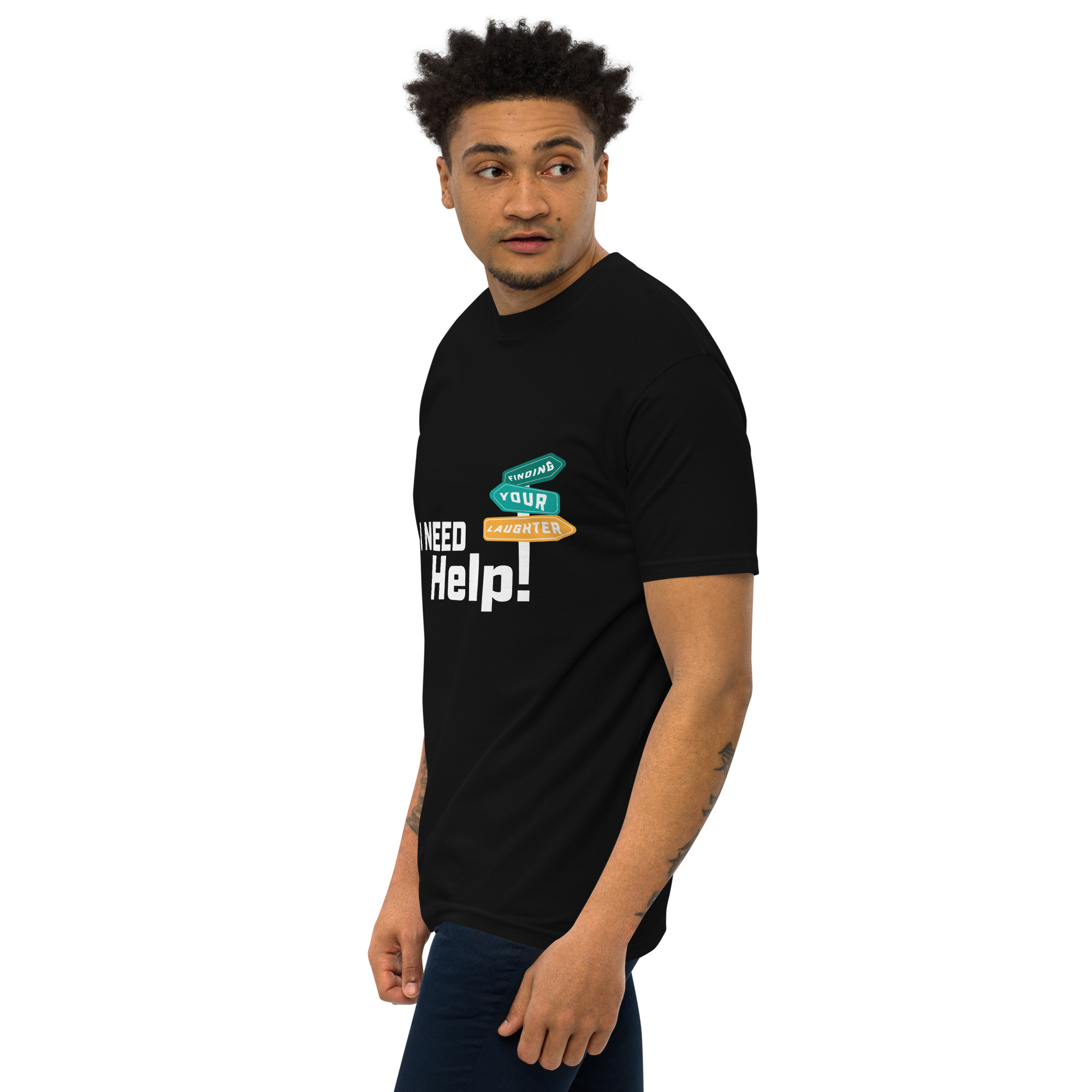 Men’s premium heavyweight tee - Image 2
