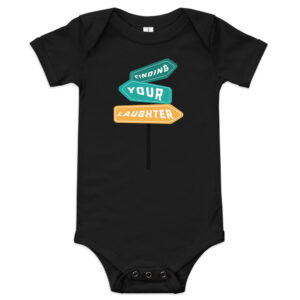 Finding Your Laughter Baby short sleeve one piece