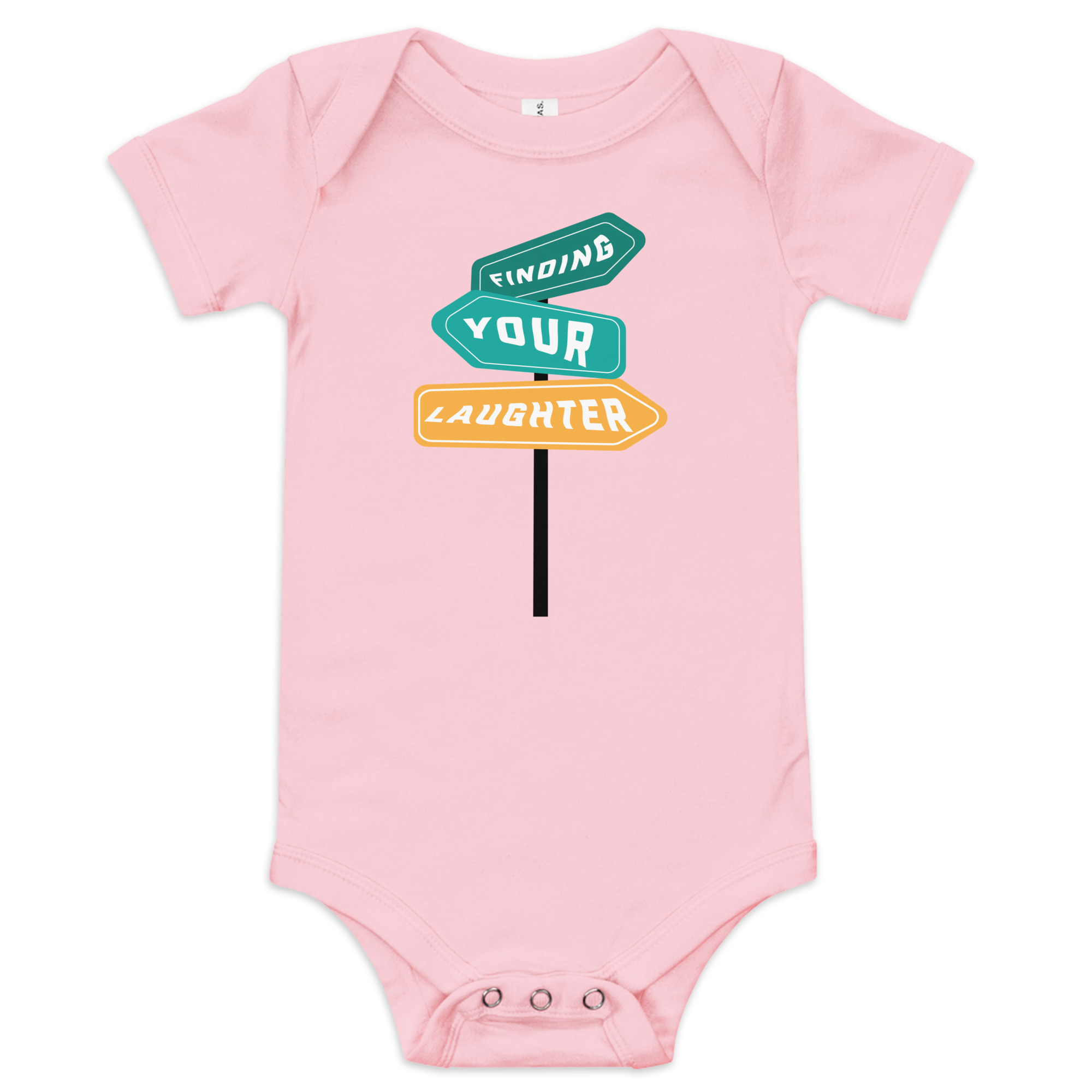 Finding Your Laughter Baby short sleeve one piece - Image 5