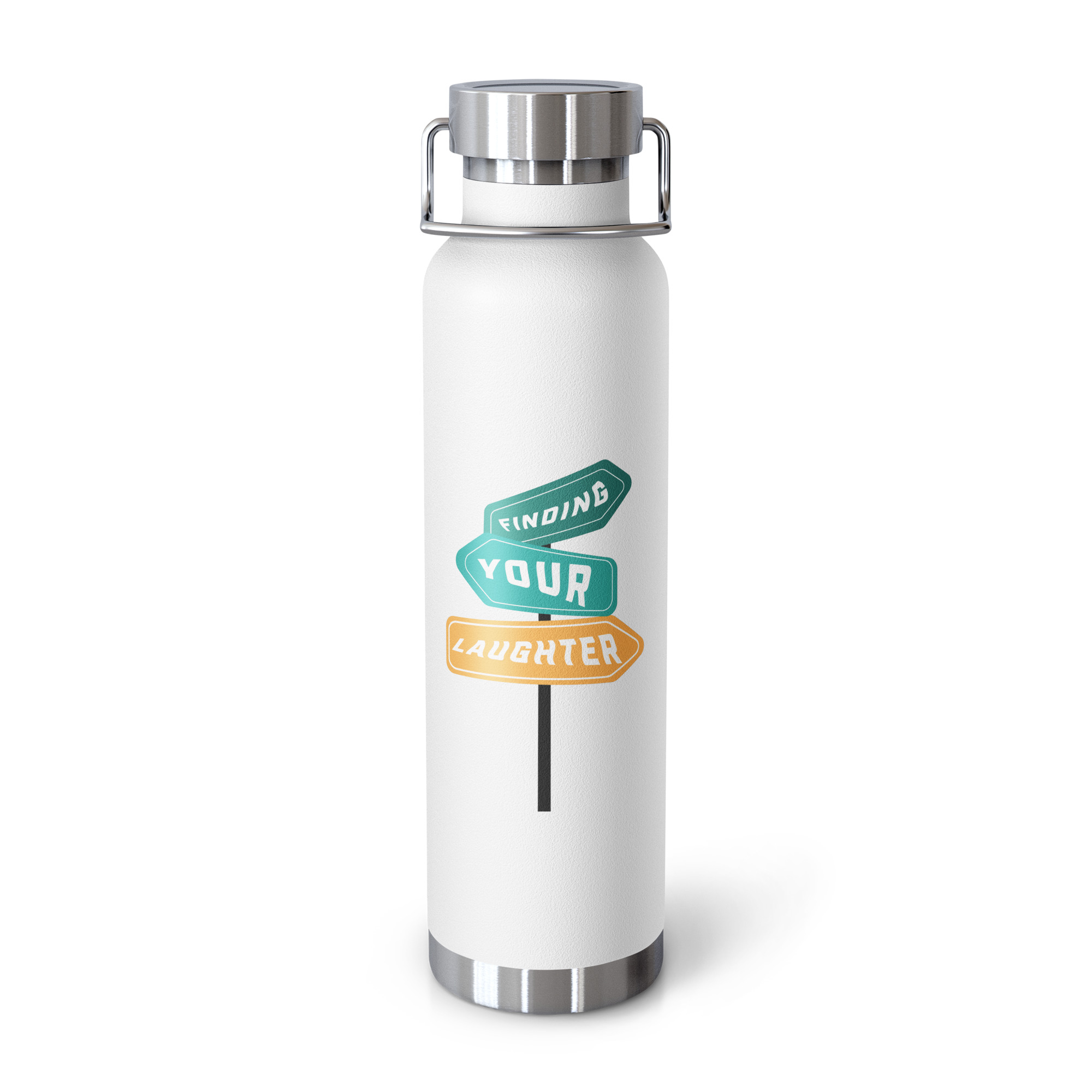 Finding Your Laughter - Copper Vacuum Insulated Bottle - Image 8