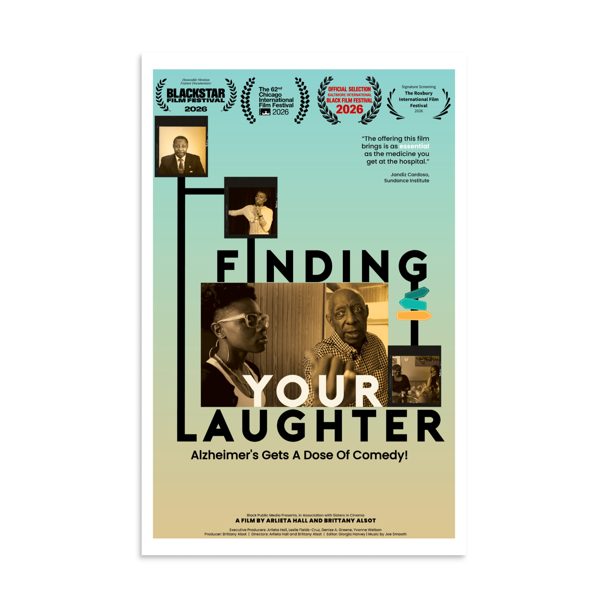 Finding Your Laughter - Photo paper poster