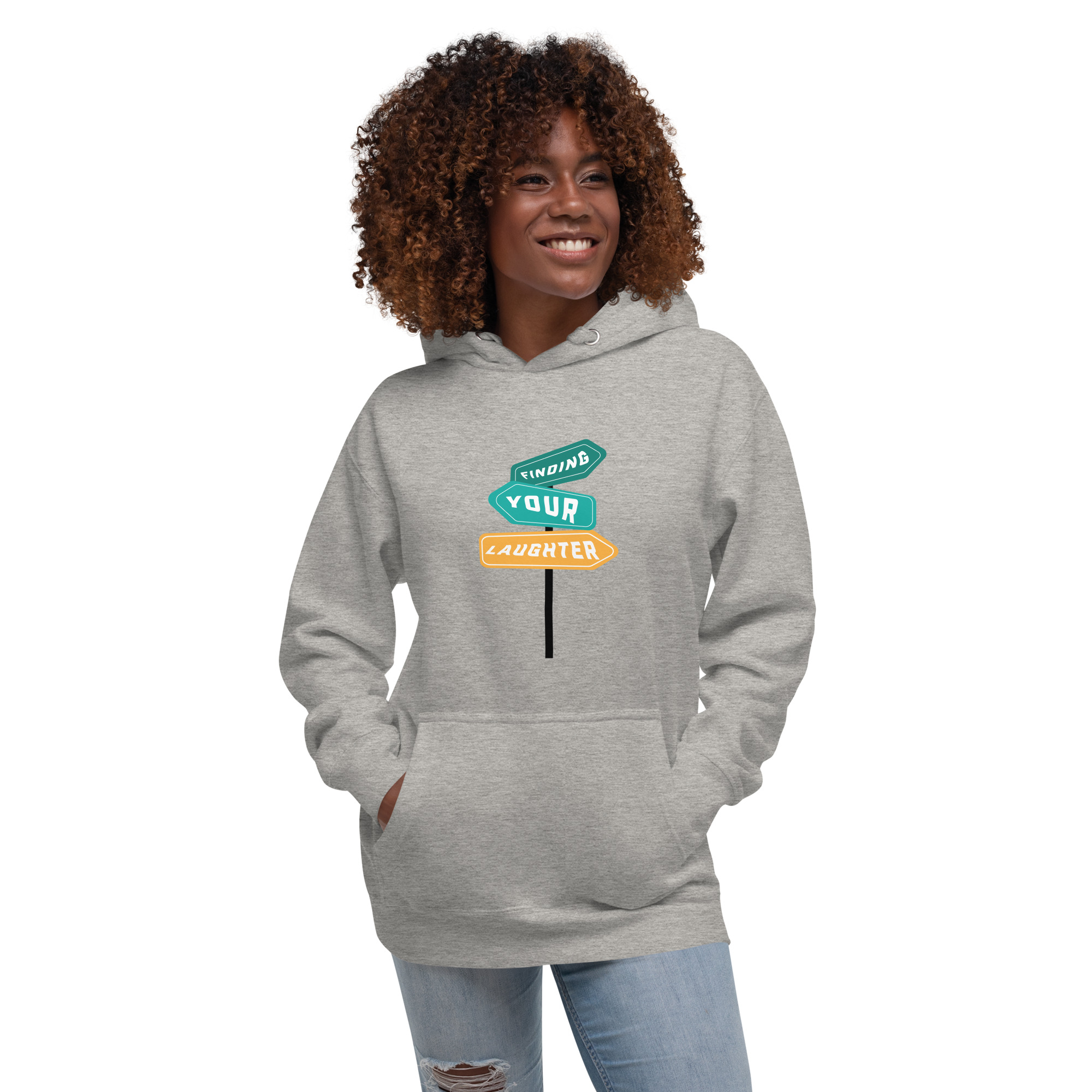 Finding Your Laughter - Unisex Hoodie - Image 3