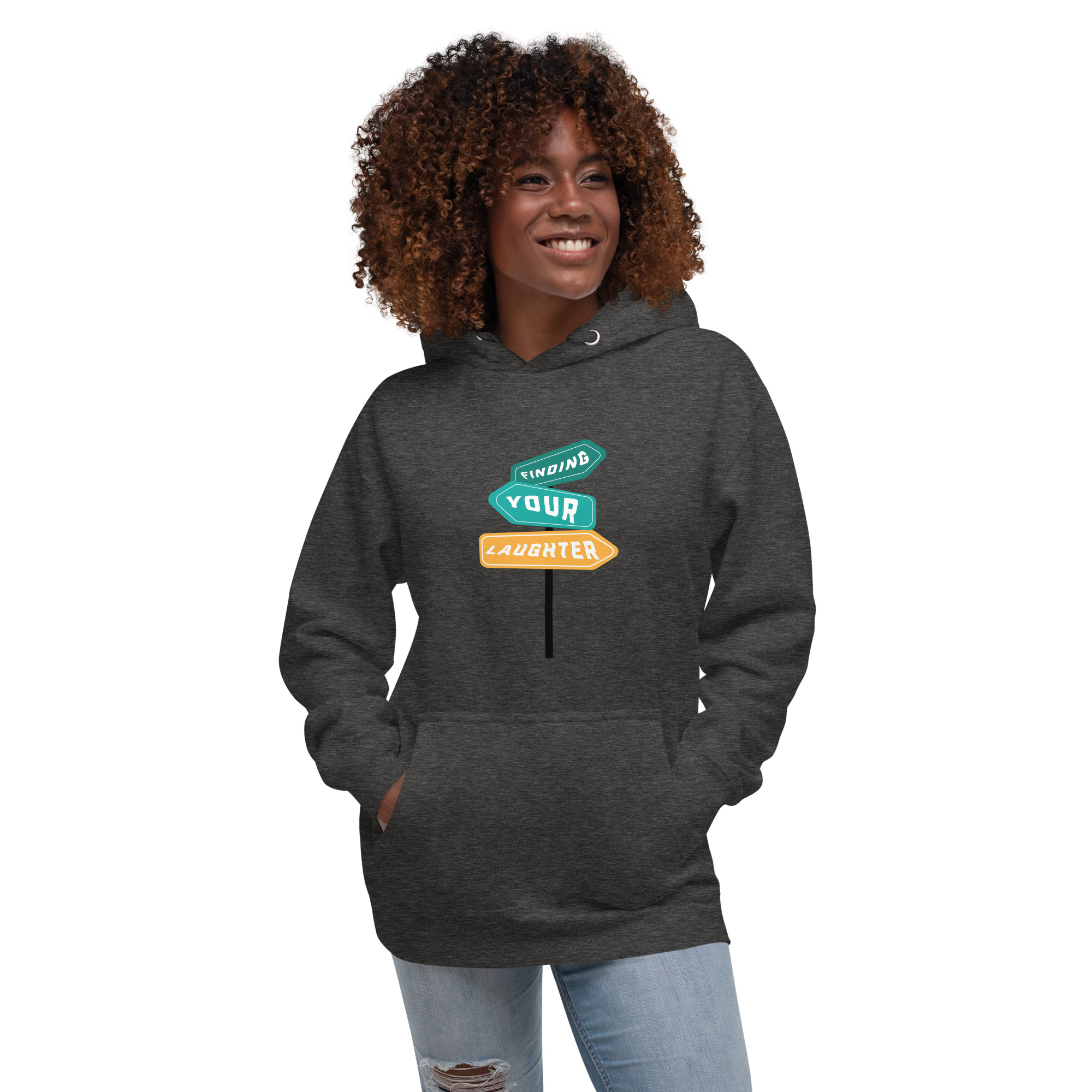 Finding Your Laughter - Unisex Hoodie - Image 2