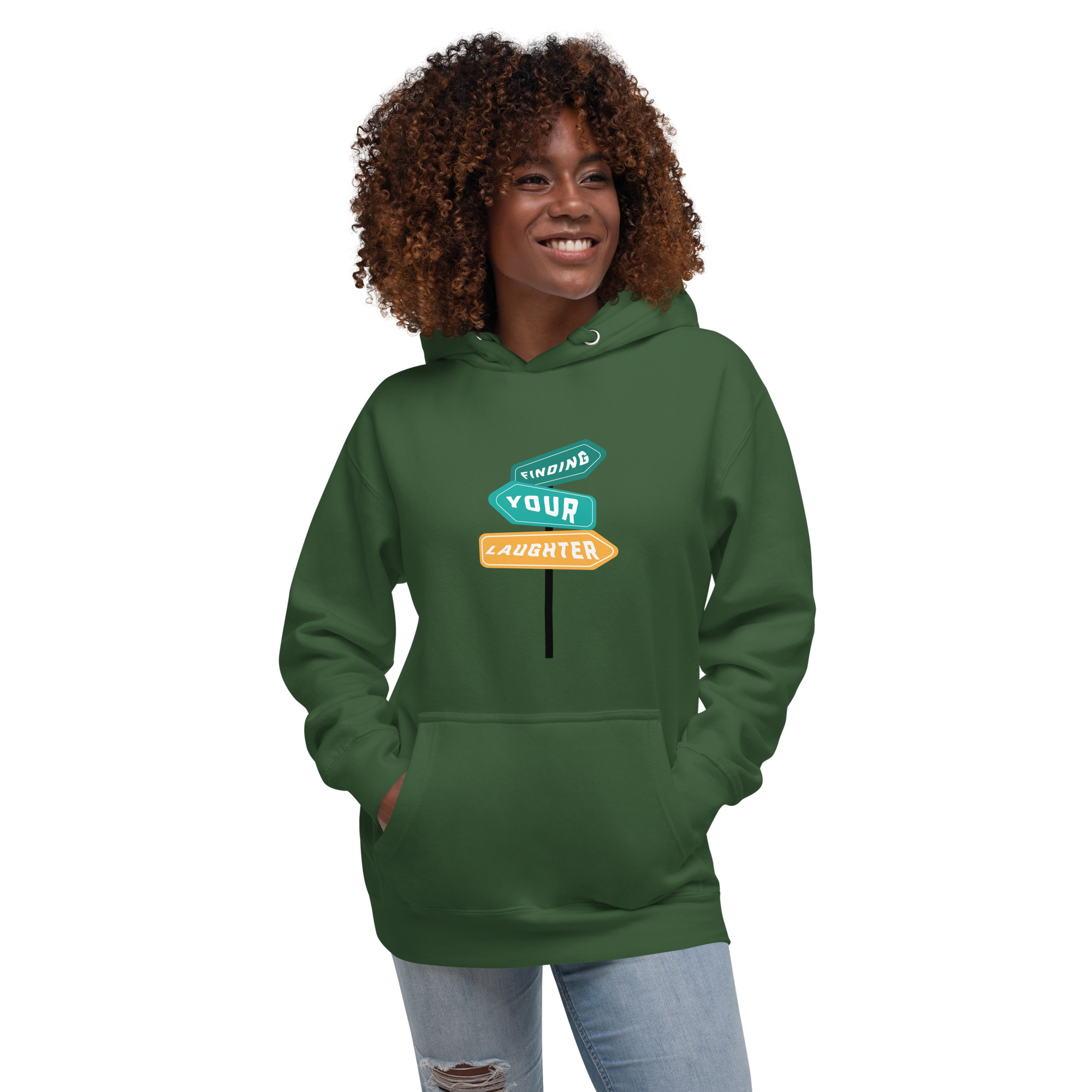 Finding Your Laughter - Unisex Hoodie - Image 4